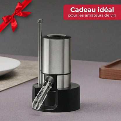 Vinera™ – Le décanteur premium automatique avec aération & bec verseur