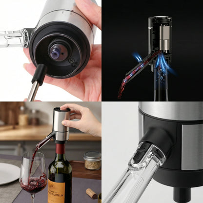 Vinera™ – Le décanteur premium automatique avec aération & bec verseur