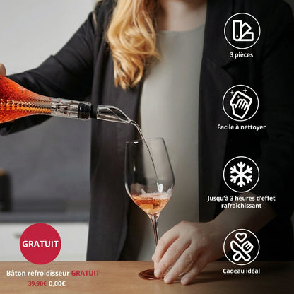 Vinera™ – Le décanteur premium automatique avec aération & bec verseur